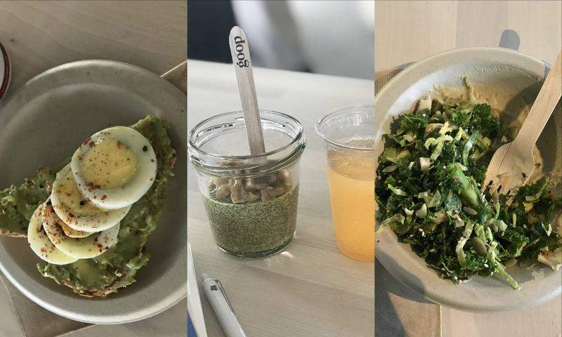 Good toast, good turmeric chia seed pudding, EXCELLENT brassica bowl. Photo: Megan